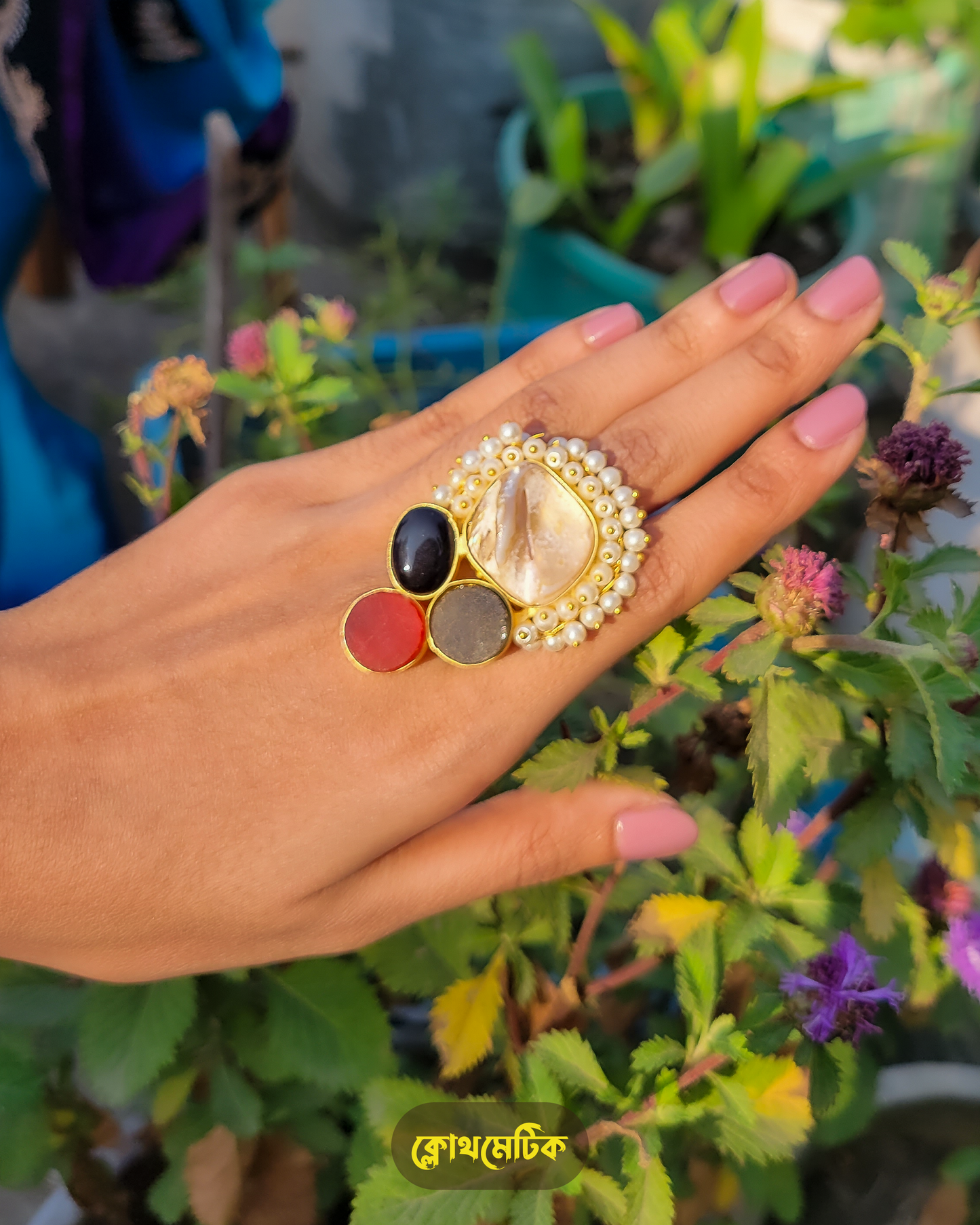 Statement Pearl Ring (SPR11)