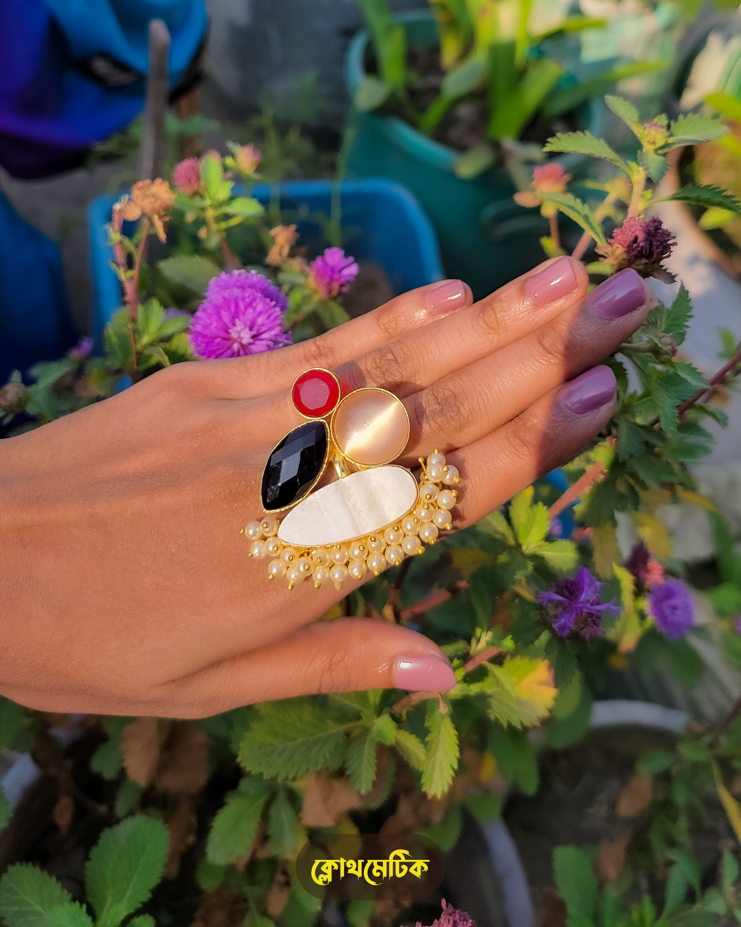Statement Pearl Ring (SPR13)