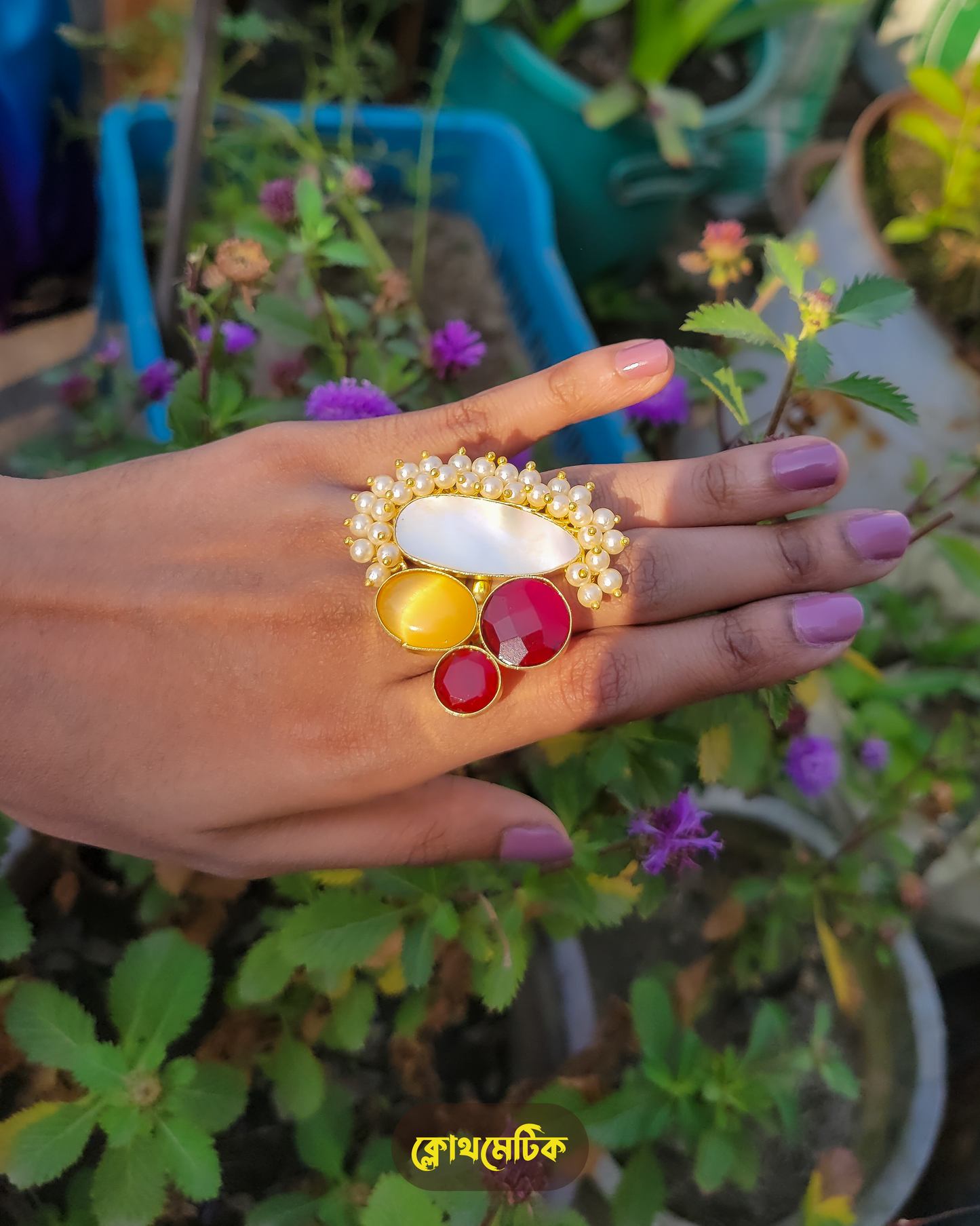 Statement Pearl Ring (SPR22)