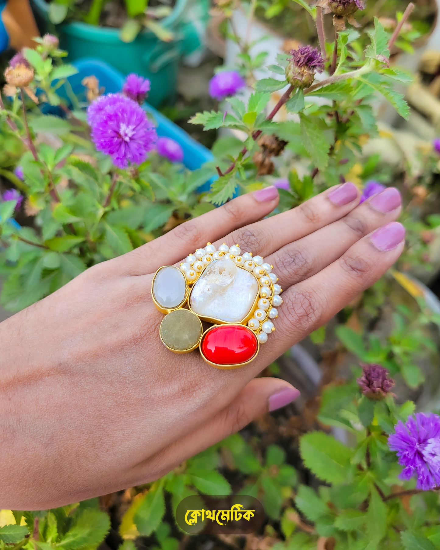 Statement Pearl Ring (SPR39)