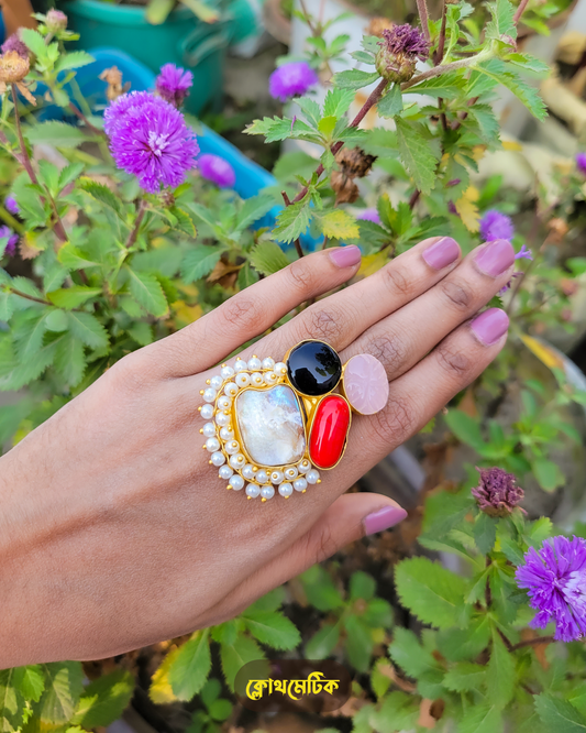 Statement Pearl Ring (SPR40)